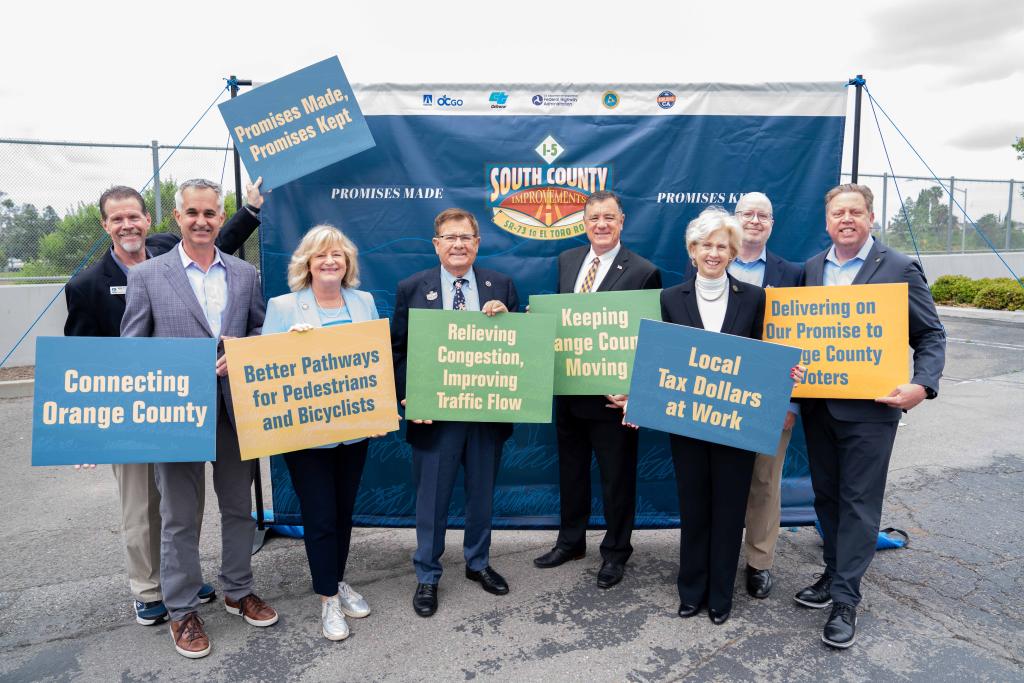 Local and State Officials Celebrate I-5 Improvements Completetion